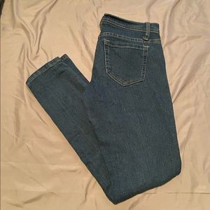 Forever 21 Blue Stretchy Skinny Jeans